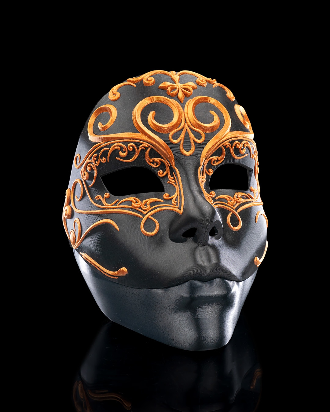 Opulent Masquerade Halloween Mask - Image 7