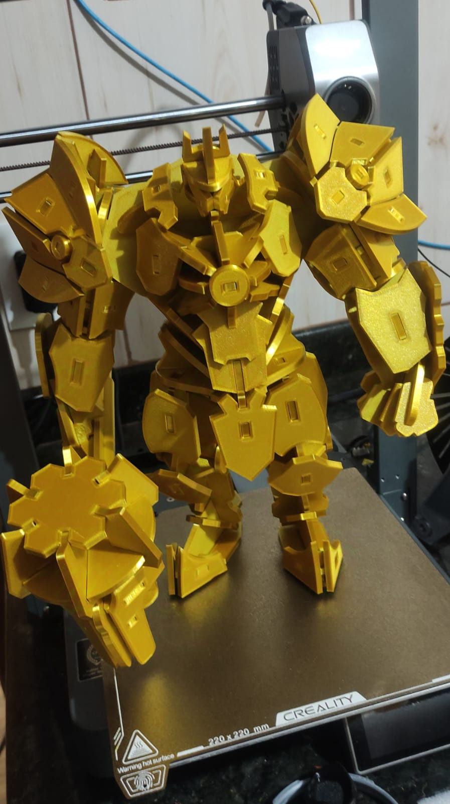 Quebra-cabeça 3D Reinhardt Presente Colecionável - Image 3