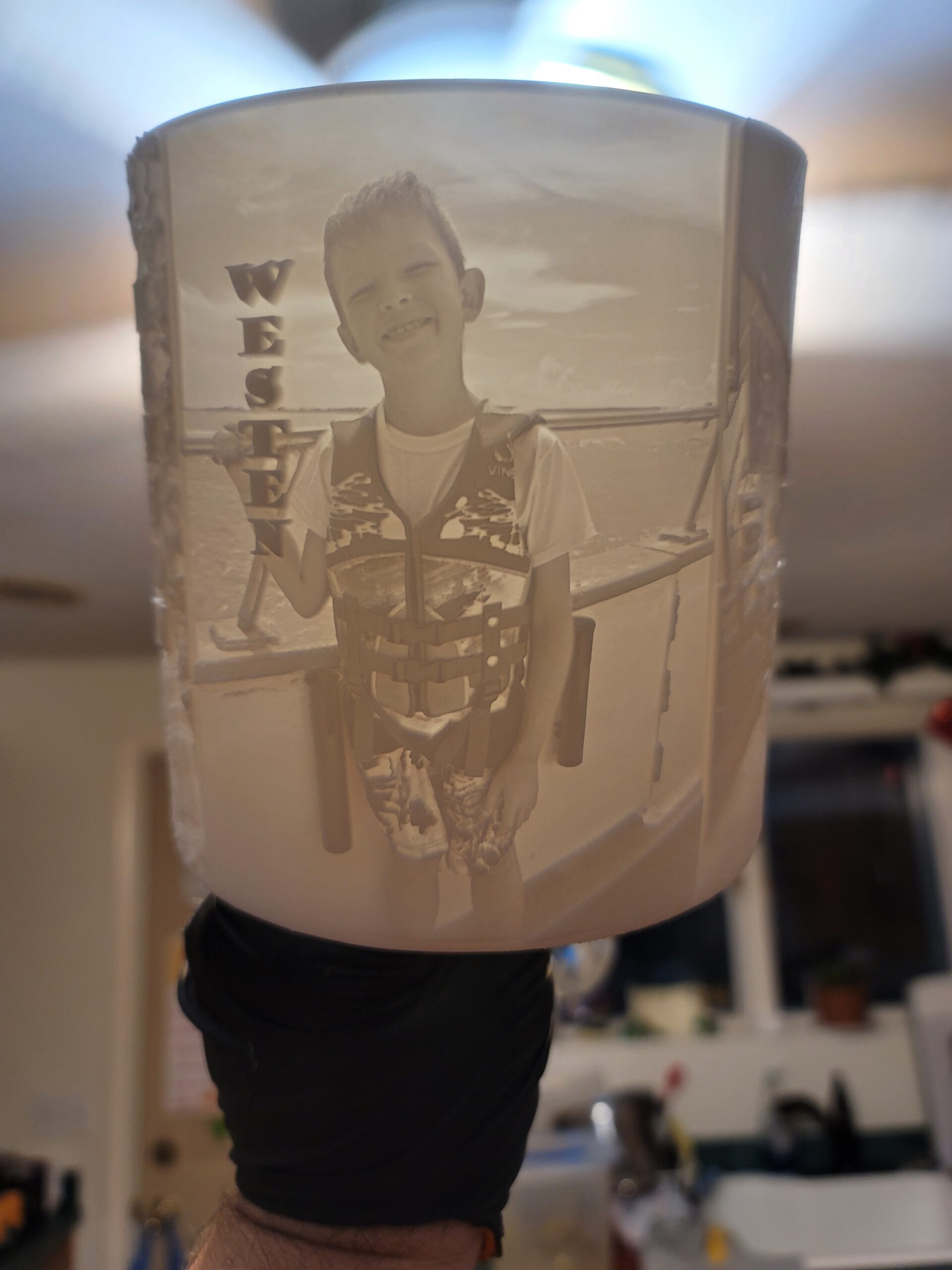 Custom Lithophane Lamp - Image 3