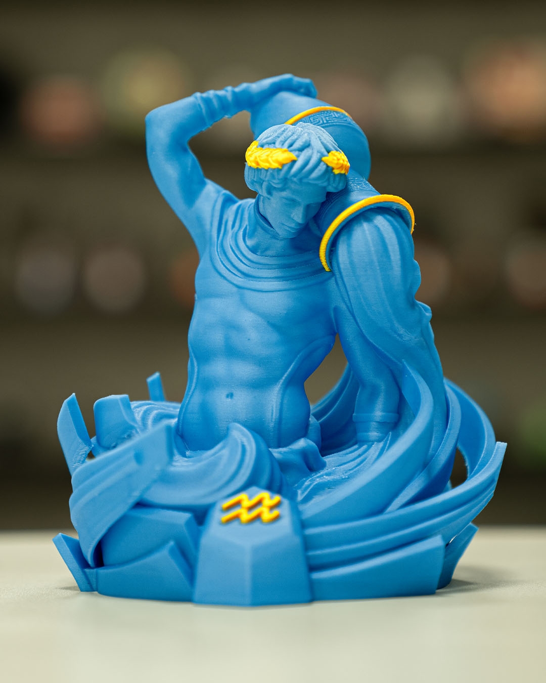 3D Printed Aquarius Statue - Image 3