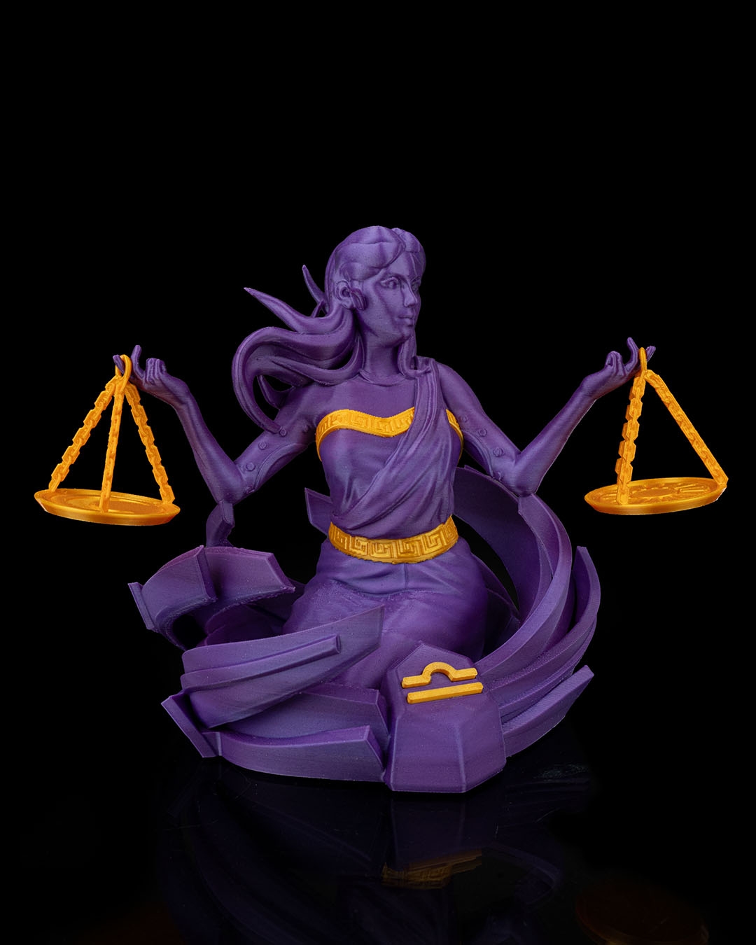 3D Printed Libra Statue - Image 2