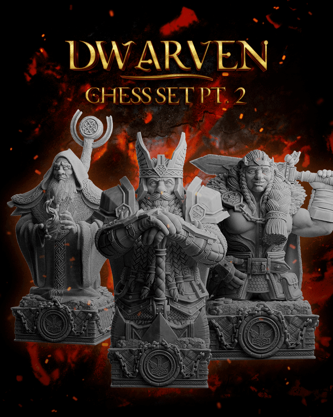 Dwarven Chess Set - Image 2