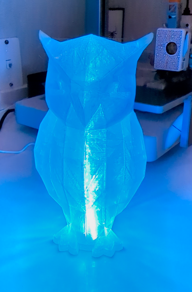 Low Poly Owl Lamp - Image 3