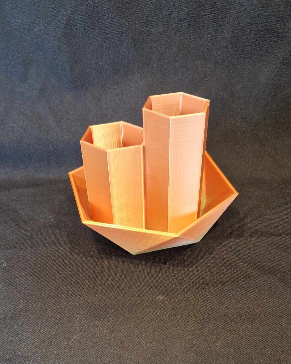 Soucoupe hexagone - Image 2