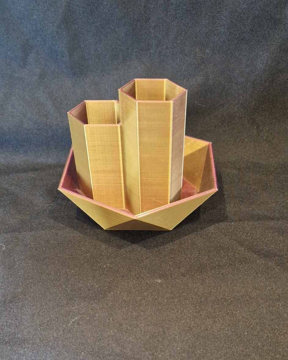 Soucoupe hexagone - Image 2