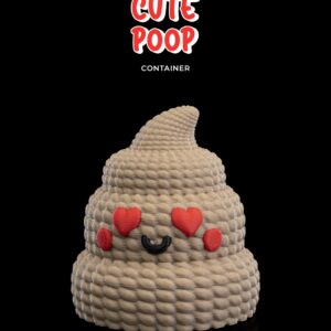Cute Poop Container - Jewellery Box