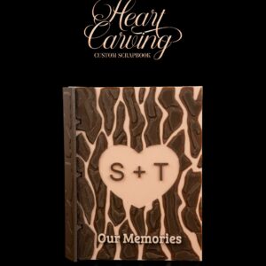 Heart Carving Custom Scrapbook