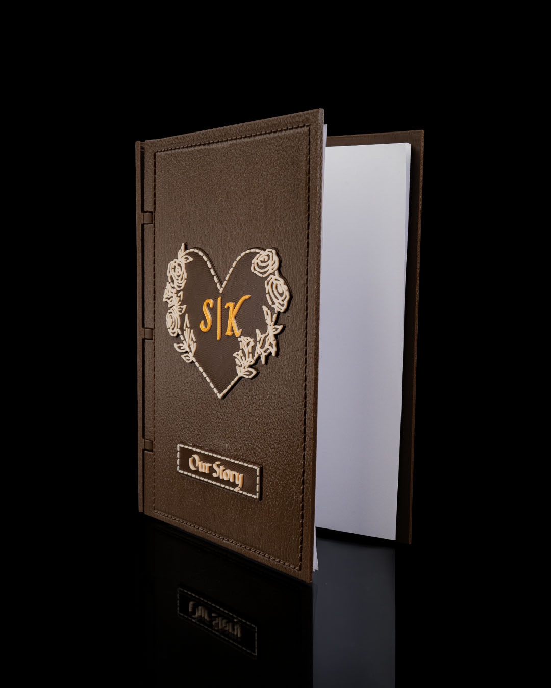 Custom Wedding, Anniversary & Family Heirloom Memory Book - Image 4