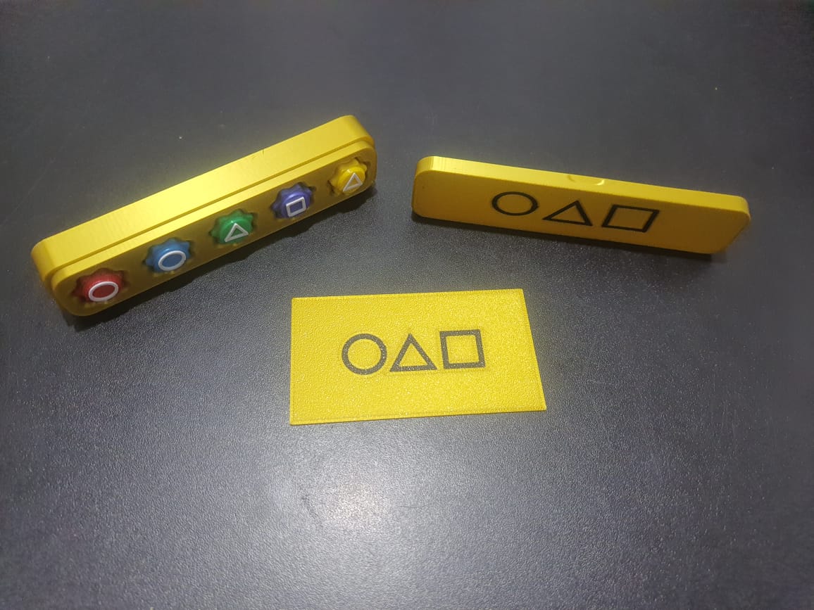 KIT jogo Gonggi Round 6 + Cartão convite + caixinha para guardar - Image 5