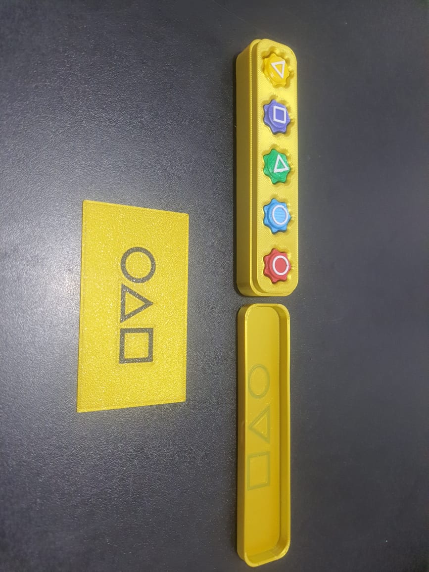 KIT jogo Gonggi Round 6 + Cartão convite + caixinha para guardar - Image 4