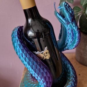 Naja's Embrace Wine Bottle Holder
