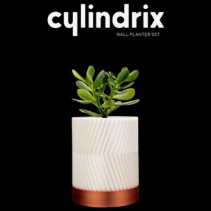 CYLINDRIX Wall Planter Set