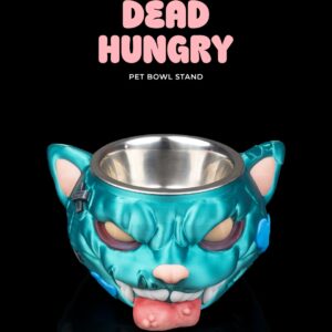 Dead Hungry Pet Bowl Stand