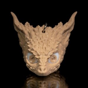 Desert Mama Dragon Keychain