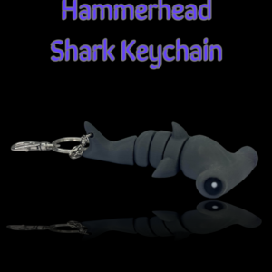 Hammerhead Shark Keychain