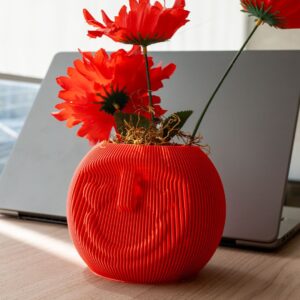 Vaso emoji apaixonado