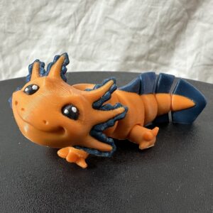 Articulated Mini Axolotl (Regular & Keychain)