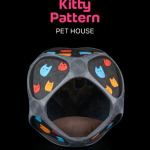 Kitty Pattern Pet House