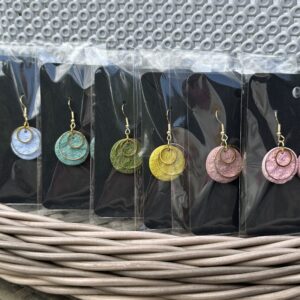 Full moon with gold Accents