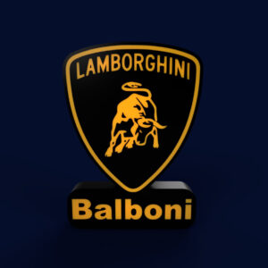 Lamborghini Sign - LED Strip Compatible