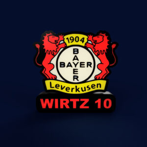 Bayer Leverkusen Sign - LED Strip Compatible