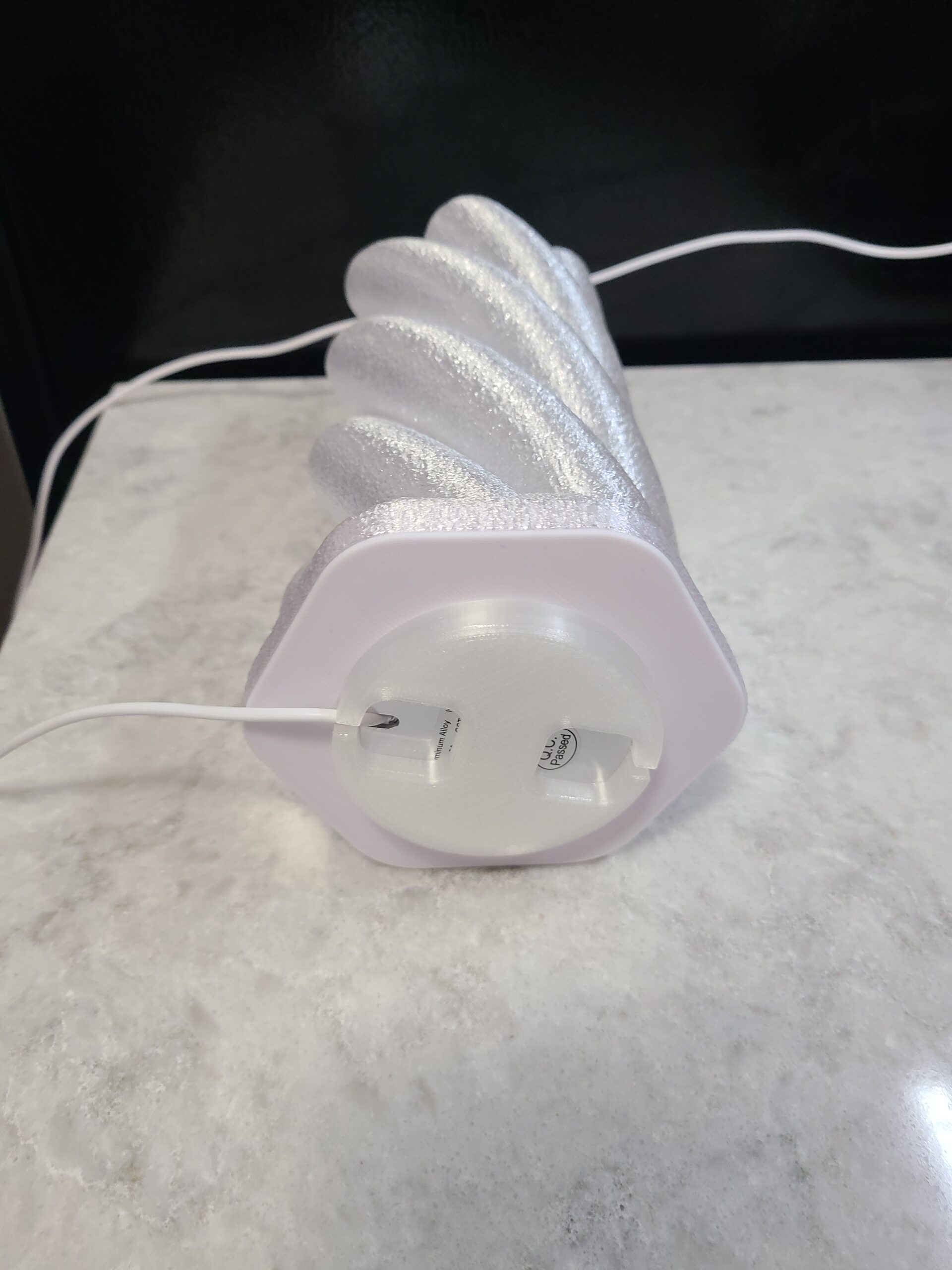 Round Twisting Spiral LED Lamp - Image 3