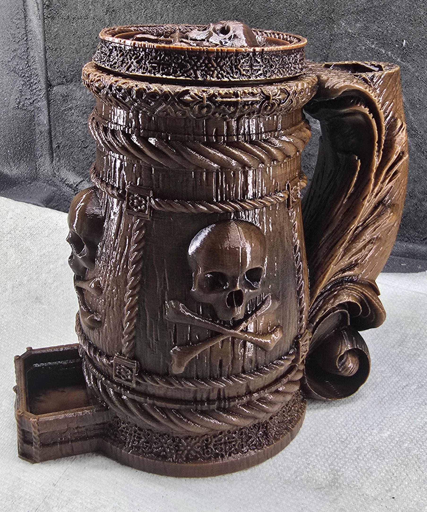 Pirate Mug + Dice Tower