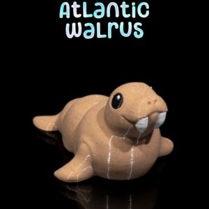 Atlantis Walrus Keychain