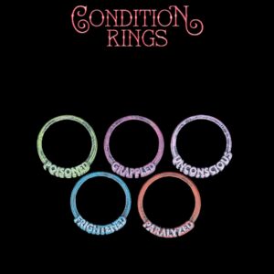 Anillos de condiciones para rol (D&D)