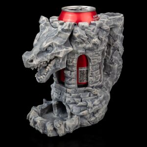 Dragon's Fortress Can Holder & Dice Tower