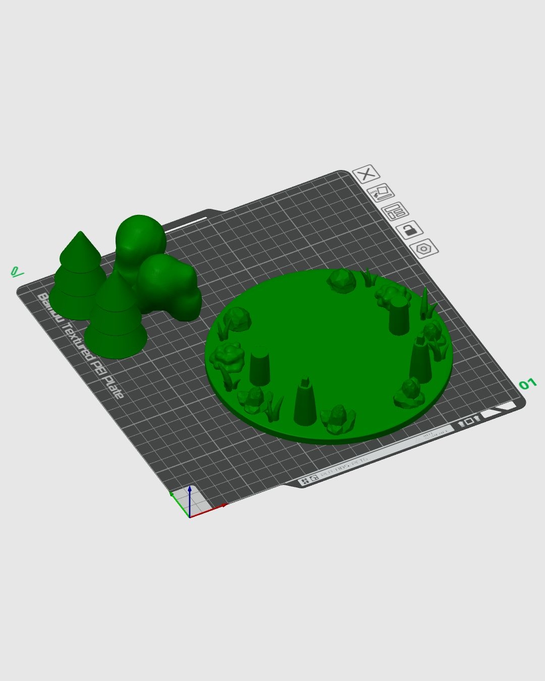 Peacock in Field Nest - Image 15