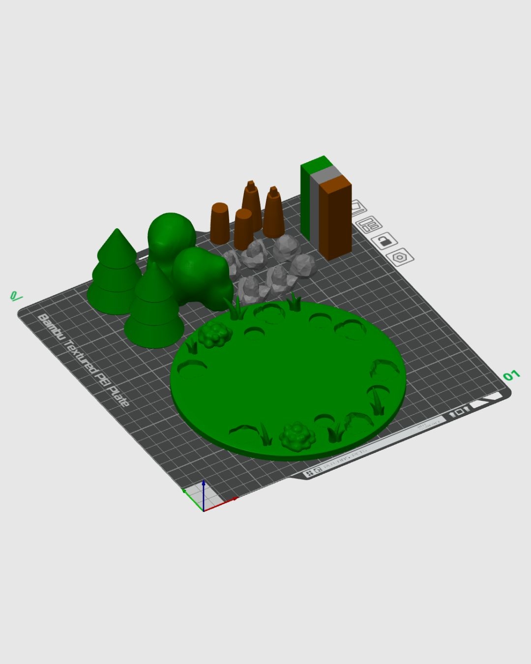 Peacock in Field Nest - Image 16