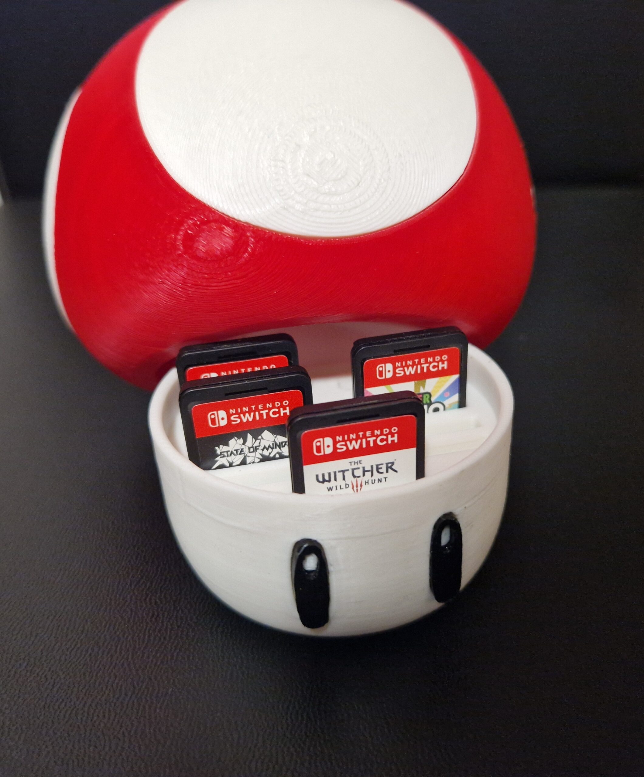 Almacenaje forma de Seta juegos Nintendo Switch