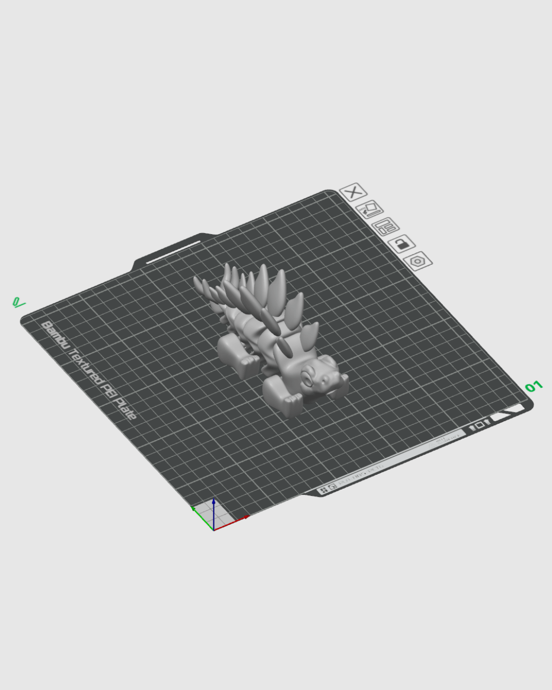 Cute Stego Flexi Dinosaur - Image 19