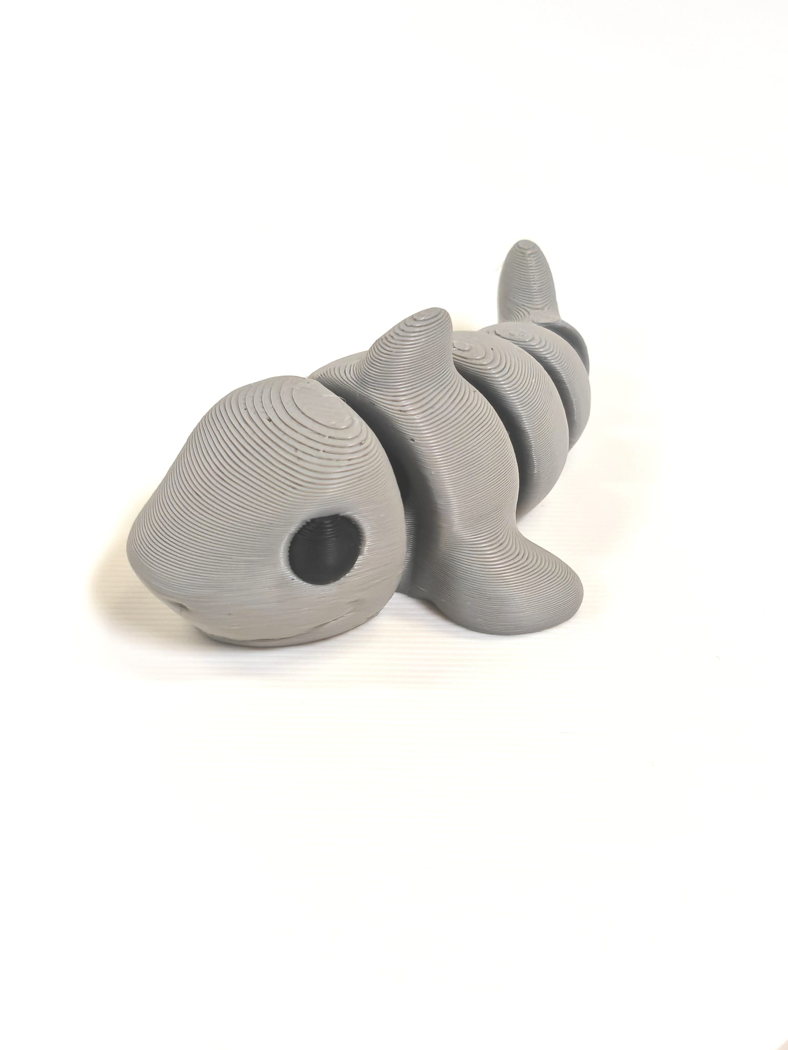 Printipop 3D Druck Henry Hai grau beweglich - Image 2