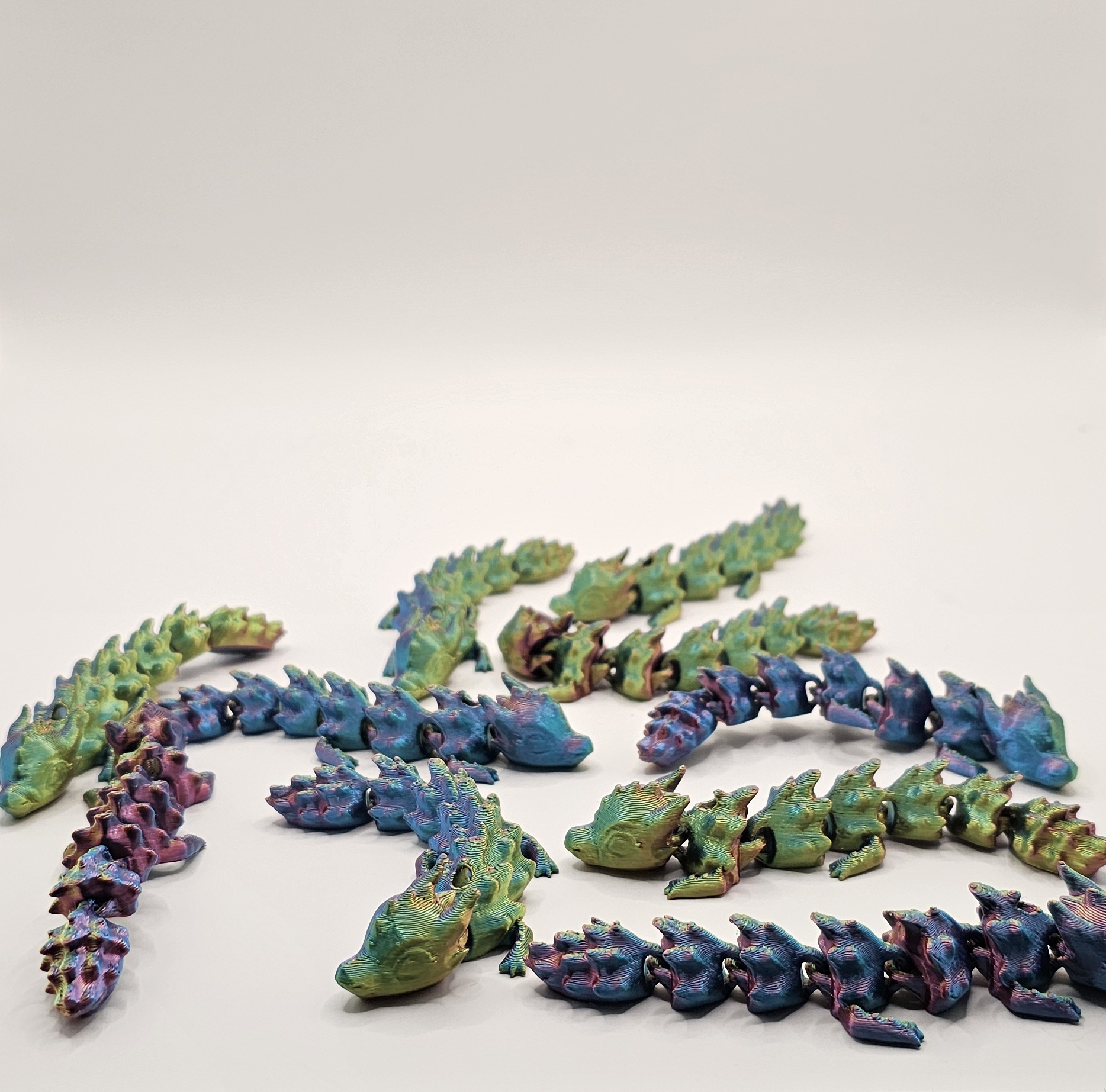 Mystery Toy Figure/Keychain Bag - 5 items for $10 (With Handmade Crochet Pouch) - Image 4