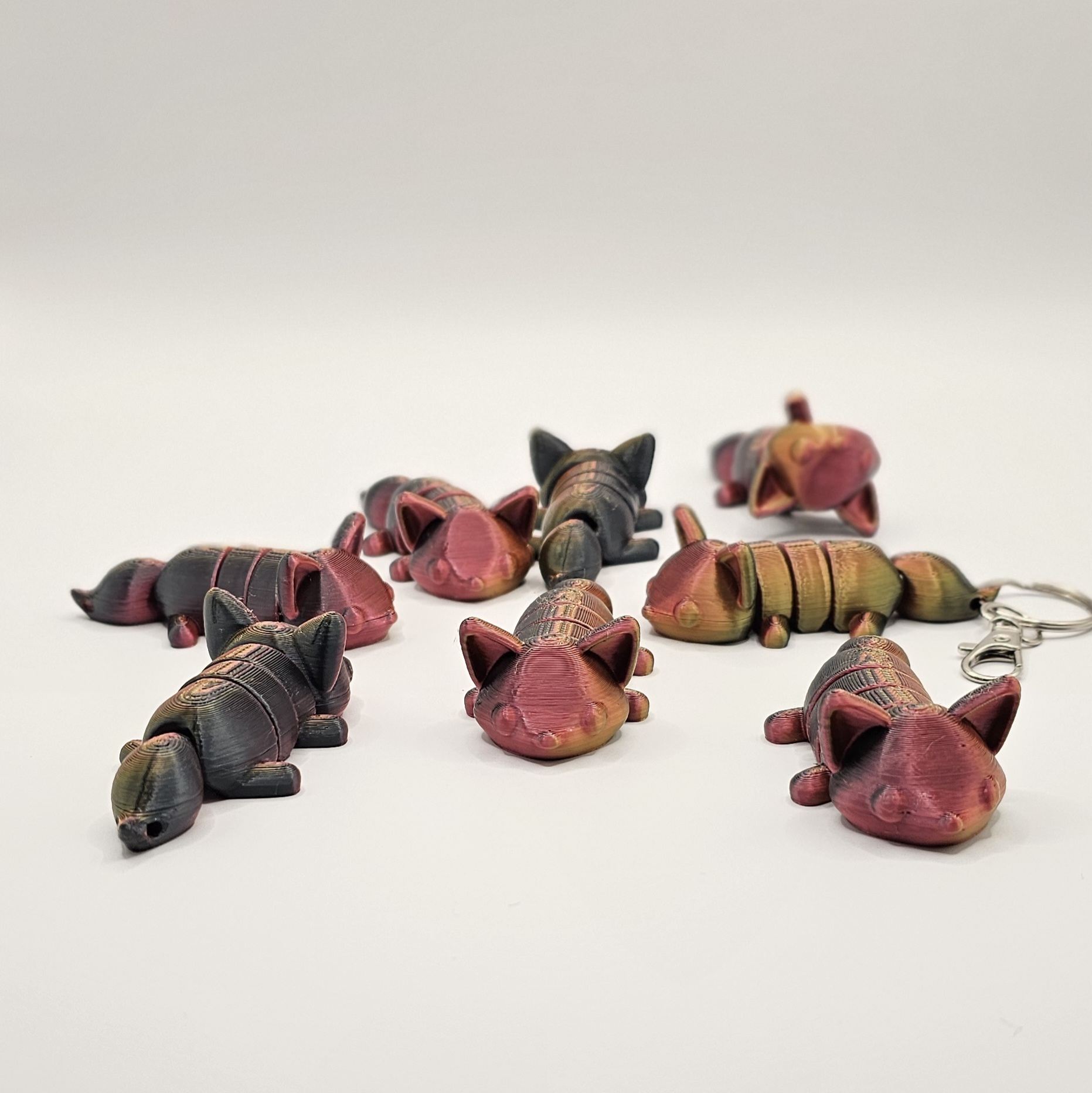 Mystery Toy Figure/Keychain Bag - 5 items for $10 (With Handmade Crochet Pouch) - Image 8