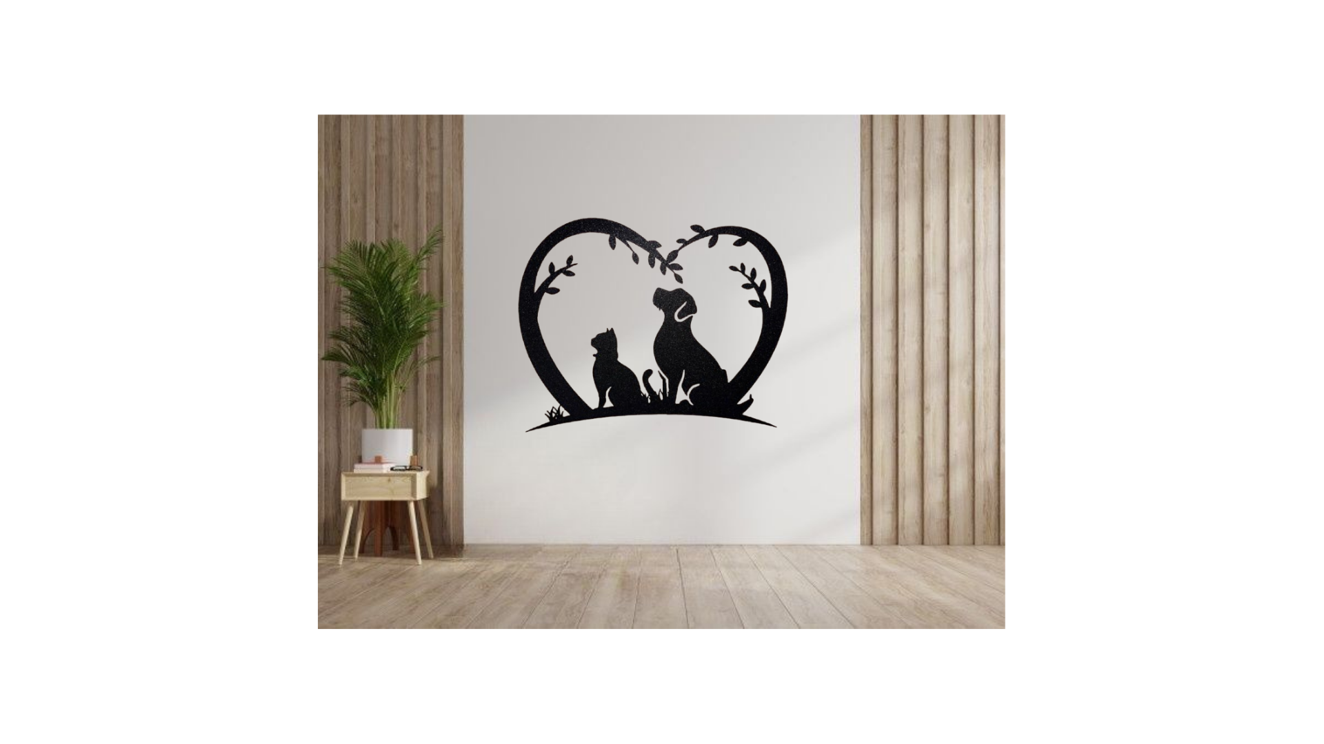 Dog & Cat Wall Decoration