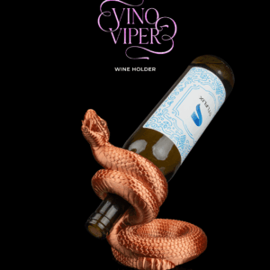 Vino Viper – Suporte de Vinho Serpente