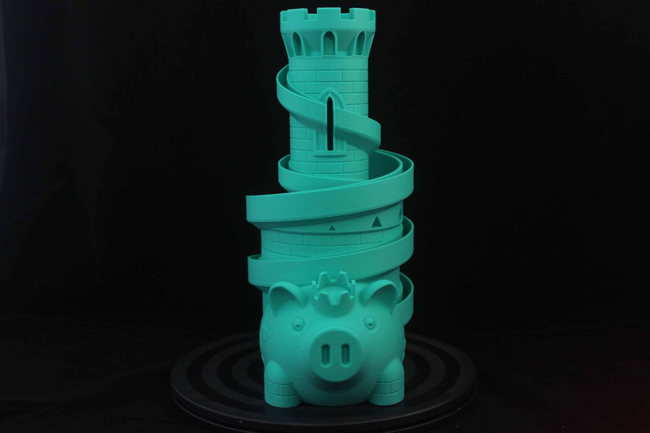 Hucha castillo cerdito