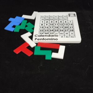 Pentóminos - Calendario juego de ingenio