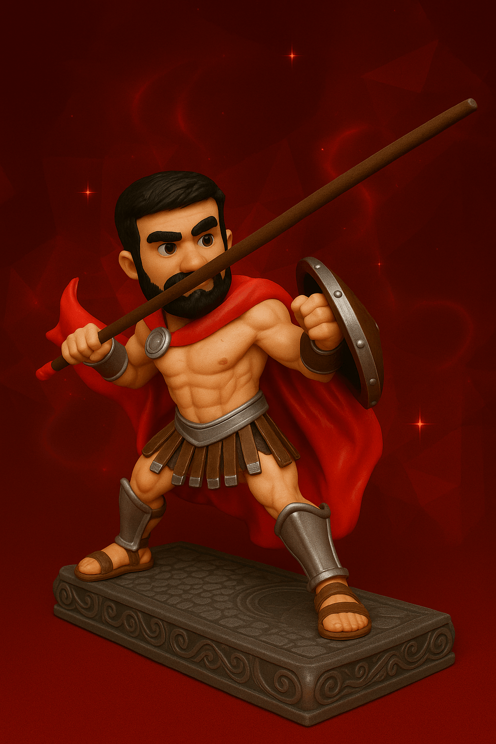 Mini Me Incense Holder Spartan - AI Compatible