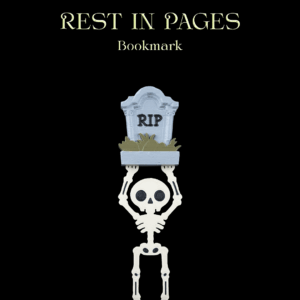 ⚰️ Rest in Pages – Gothic Bookmark – Once Upon a Page Collection