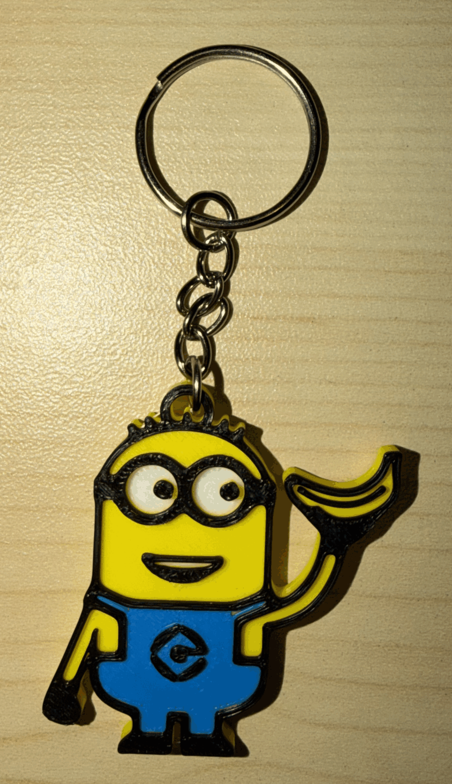Banana Minion Keychain