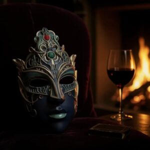 Premium Hand-Painted Ornate Fantasy Mask - Custom 3D Printed Art Piece ðŸŽ