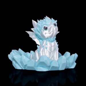 Crystallis – Crystal Dragon Egg & Hatchling Bundle – Dragon Nursery Series