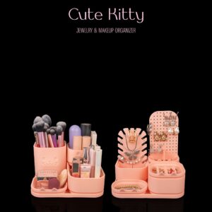 Cute Kitty - Jewelry & Makeup Organizer