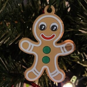 Ornement - l'homme en pain d'épice