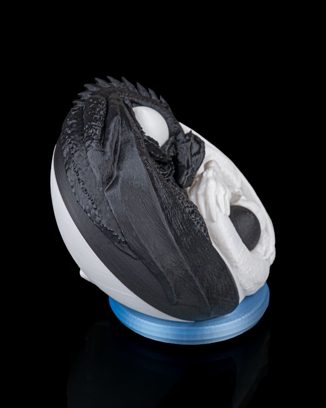 Luminária Yin Yang Dragões – Luz Decorativa 3D - luminária de mesa - Image 6