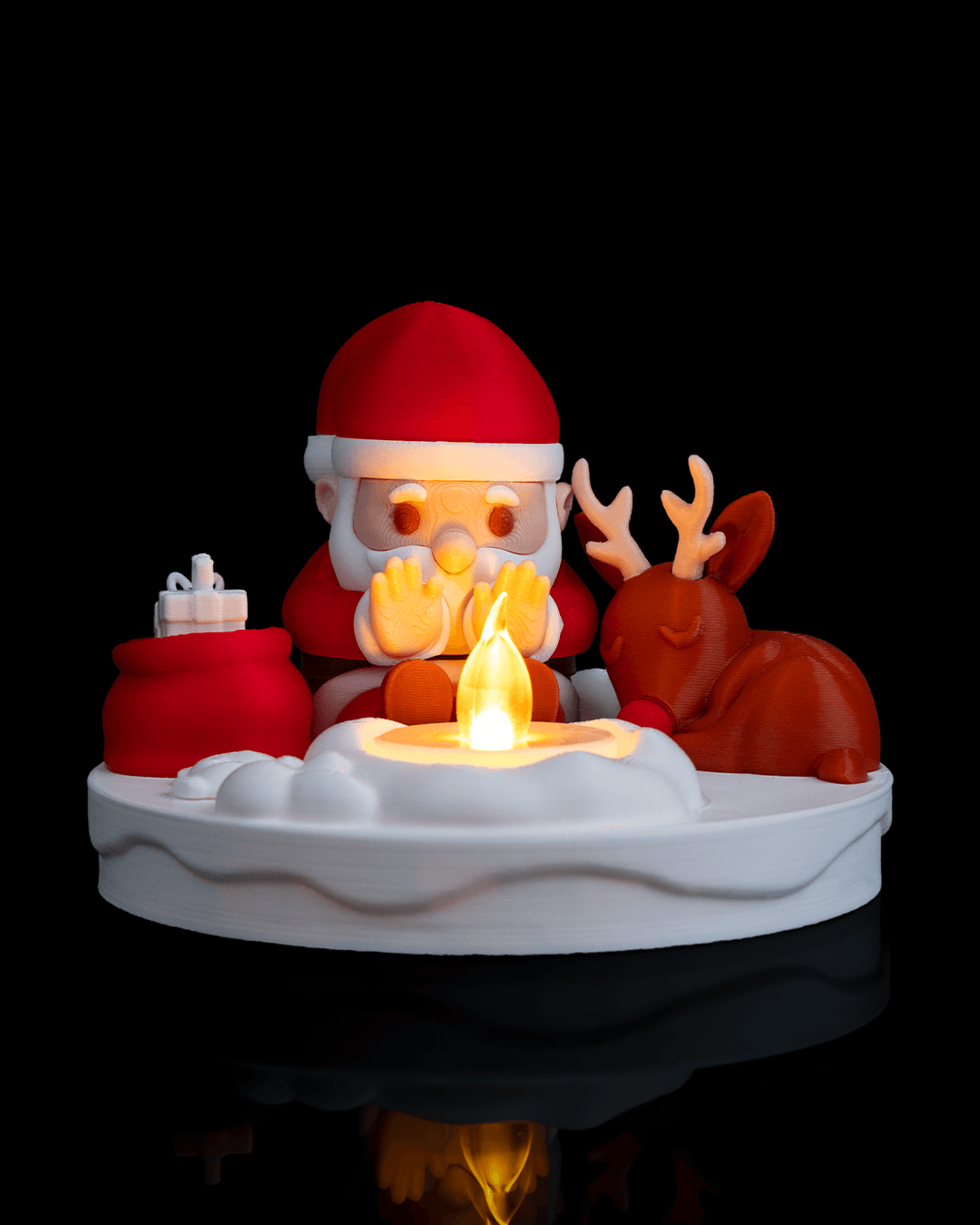 Santa’s Bonfire - Table Lamp - Image 4